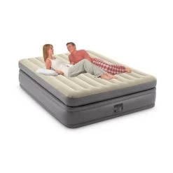 Intex Prime Comfort Elevated Queen - Lit Gonflable - 203x152x51cm - Avec Accessoires -Robens Soldes prime comfort elevated queen lit gonflable 203x152x51cm avec accessoires 2