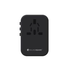 Prise Mondiale Universelle RollingSQUARE Avec 2 USB-C Et 3 USB-A -Robens Soldes prise mondiale universelle rollingsquare avec 2 usb c et 3 usb a 3