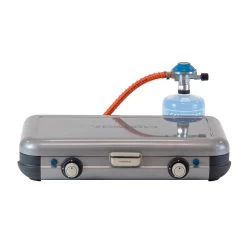 Campingaz Réchaud De Camping à Gaz 2 Feux Camp & Grill - Plancha, Grill Et Wok -Robens Soldes rechaud de camping a gaz 2 feux camp and grill plancha grill et wok 4