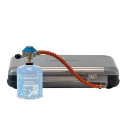 Campingaz Réchaud De Camping à Gaz 2 Feux Camp & Grill - Plancha, Grill Et Wok -Robens Soldes rechaud de camping a gaz 2 feux camp and grill plancha grill et wok 6