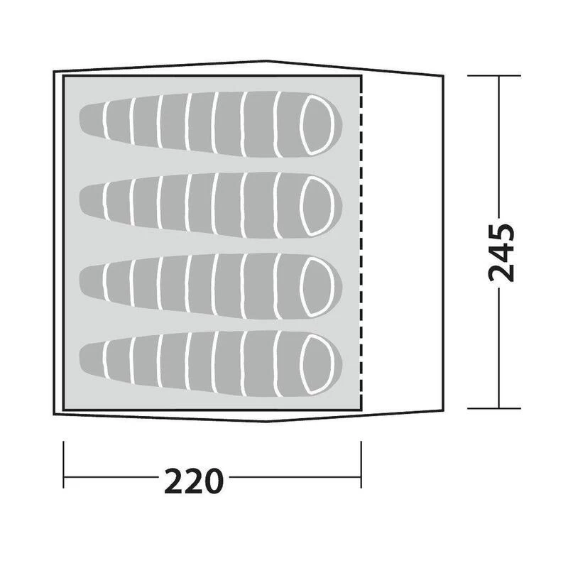 Robens Tente Yukon Shelter - Quatre Personnes 4 Robens Tente Yukon Shelter - Quatre Personnes – Image 2
