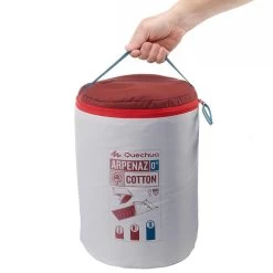 Quechua SAC DE COUCHAGE EN COTON POUR LE CAMPING - ARPENAZ 0° COTON -Robens Soldes sac de couchage en coton pour le camping arpenaz 0 coton 9