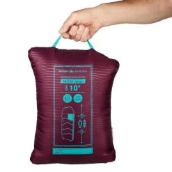 Quechua SAC DE COUCHAGE ENFANT MH100 10°C - PRUNE -Robens Soldes sac de couchage enfant mh100 10c prune 1