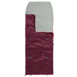 Quechua SAC DE COUCHAGE ENFANT MH100 10°C - PRUNE -Robens Soldes sac de couchage enfant mh100 10c prune 2