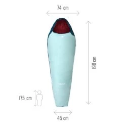 Lafuma Sac De Couchage Trekking Femme ACTIVE 10 Droit -Robens Soldes sac de couchage trekking femme active 10 droit 3