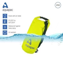 Aquapac Sac étanche 25L Heavyweight Avec Bandoulière Blu -Robens Soldes sac etanche 25l heavyweight avec bandouliere blu 3