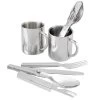 Set De Couverts De Camping & Tasse Thermique Inox | 2 Personnes -Robens Soldes set de couverts de camping and tasse thermique inox 2 personnes