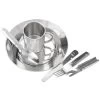 Set De Couverts De Camping, Assiette Creuse & Tasse Thermique Inox | 1 Personne 2 Set De Couverts De Camping, Assiette Creuse & Tasse Thermique Inox | 1 Personne -Robens Soldes set de couverts de camping assiette creuse and tasse thermique inox 1 personne