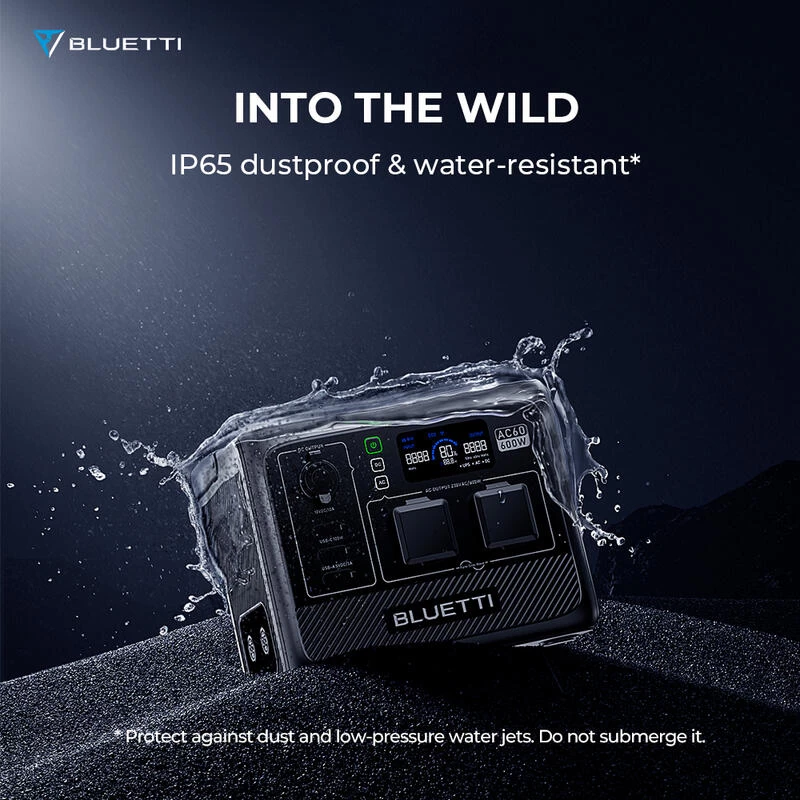 Station Électrique Portable BLUETTI AC60+B80+PV200,IP65 Générateur Solaire 4 Station Électrique Portable BLUETTI AC60+B80+PV200,IP65 Générateur Solaire – Image 2