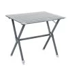 Table Camping à Clayettes Aluminium 80 Cm