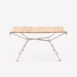 Quechua TABLE DE CAMPING COMPACTE 4/6 PERSONNES - PLATEAU BOIS - POCHE DE RANGEMENT -Robens Soldes table de camping compacte 46 personnes plateau bois poche de rangement 9