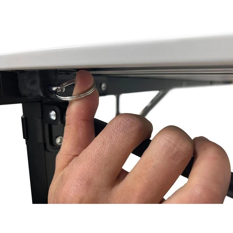 Table De Camping Maikku - Pliante En Aluminium - 6 Pers. - 107 X 70 X 70 Cm 7 Table De Camping Maikku - Pliante En Aluminium - 6 Pers. - 107 X 70 X 70 Cm – Image 5