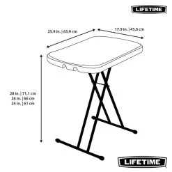 Table Individuelle Ajustable En Hauteur LIFETIME #80251 -Robens Soldes table individuelle ajustable en hauteur lifetime 80251 6
