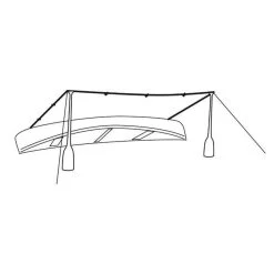 Tarp Robens Trail Tarp 3 X 3 M -Robens Soldes tarp robens trail tarp 3 x 3 m 4