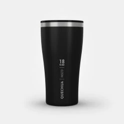 Quechua Tasse / Verre MH500 Isotherme (double Paroi Inox) Camp Du Randonneur 0,5L Noir -Robens Soldes tasse verre mh500 isotherme double paroi inox camp du randonneur 05l noir 9
