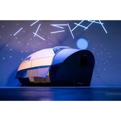 Quechua Tente Bulle De Camping - AirSeconds Skyview Polycoton - 2 Personnes - 1 Chambre -Robens Soldes tente bulle de camping airseconds skyview polycoton 2 personnes 1 chambre 4