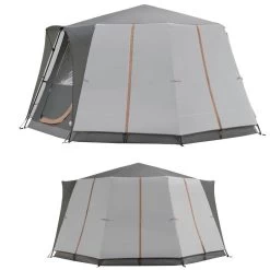 Tente Coleman 8 Personnes Octagon Gris -Robens Soldes tente coleman 8 personnes octagon gris 2