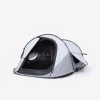 Quechua Tente De Camping - 2 SECONDS - 2 Places - Fresh & Black -Robens Soldes tente de camping 2 seconds 2 places fresh and black