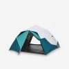 Quechua Tente De Camping - 2 Seconds EASY - 3 Places - Fresh & Black -Robens Soldes tente de camping 2 seconds easy 3 places fresh and black
