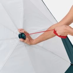 Quechua Tente De Camping - 2 Seconds EASY - 3 Places - Fresh & Black -Robens Soldes tente de camping 2 seconds easy 3 places fresh and black 7