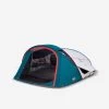 Quechua Tente De Camping - 2 SECONDS XL - 3 Places - Fresh & Black -Robens Soldes tente de camping 2 seconds xl 3 places fresh and black