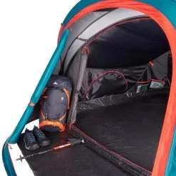 Quechua Tente De Camping - 2 SECONDS XL - 3 Places - Fresh & Black -Robens Soldes tente de camping 2 seconds xl 3 places fresh and black 8