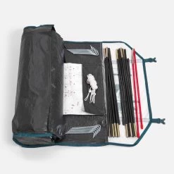 Quechua Tente De Camping - MH100 - 3 Places - Fresh & Black -Robens Soldes tente de camping mh100 3 places fresh and black 3