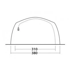 Tente De Camping Outwell Winwood 8 -Robens Soldes tente de camping outwell winwood 8 4