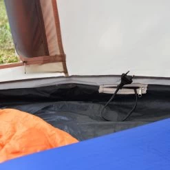 Tente De Camping Tipii - 6 Personnes - Hauteur 2,50m - Moustiquaire - Beige/Gris -Robens Soldes tente de camping tipii 6 personnes hauteur 250m moustiquaire beigegris 3