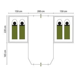 Tente Dôme Hammerfest 4 Plus - Camping - 2 Cabines - 4 Personnes - 2 Entrées 15 Tente Dôme Hammerfest 4 Plus - Camping - 2 Cabines - 4 Personnes - 2 Entrées -Robens Soldes tente dome hammerfest 4 plus camping 2 cabines 4 personnes 2 entrees 6