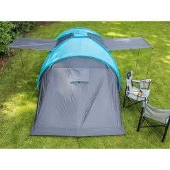 Tente Dôme Hammerfest 4 Sleeper Protect - Sol Cousu - 4 Pers - 2 Cabines Noires -Robens Soldes tente dome hammerfest 4 sleeper protect sol cousu 4 pers 2 cabines noires 4