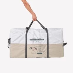 Quechua Tente Gonflable De Camping - Air Seconds 6.3 XXL F&B - 6 Personnes - 3 Chambres -Robens Soldes tente gonflable de camping air seconds 63 xxl f and b 6 personnes 3 chambres 2