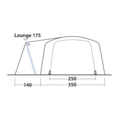 Tente Gonflable Outwell Oakdale 5PA -Robens Soldes tente gonflable outwell oakdale 5pa 4