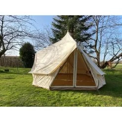 Tente Tipi En Coton - Freya - 12 Personnes - 6 X 4 M – 3m Hauteur - Moustiquaire -Robens Soldes tente tipi en coton freya 12 personnes 6 x 4 m 3m hauteur moustiquaire 5