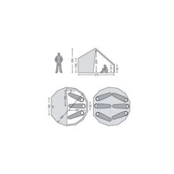 Tente Tipi Nordisk Asgard 12,6 M² -Robens Soldes tente tipi nordisk asgard 126 m 1