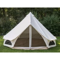 Tente Tipii 400 Canvas - Tipi 8 Pers. - 400 X 400 X 250 Cm -Robens Soldes tente tipii 400 canvas tipi 8 pers 400 x 400 x 250 cm 2