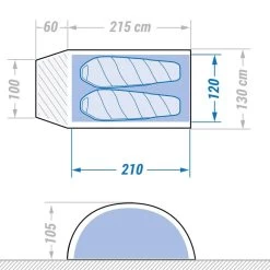 TENTE TROPICAL AUTOPORTANTE MOUSTIQUAIRE DE TREKKING - 2 Pers 14 TENTE TROPICAL AUTOPORTANTE MOUSTIQUAIRE DE TREKKING - 2 Pers -Robens Soldes tente tropical autoportante moustiquaire de trekking 2 pers 2