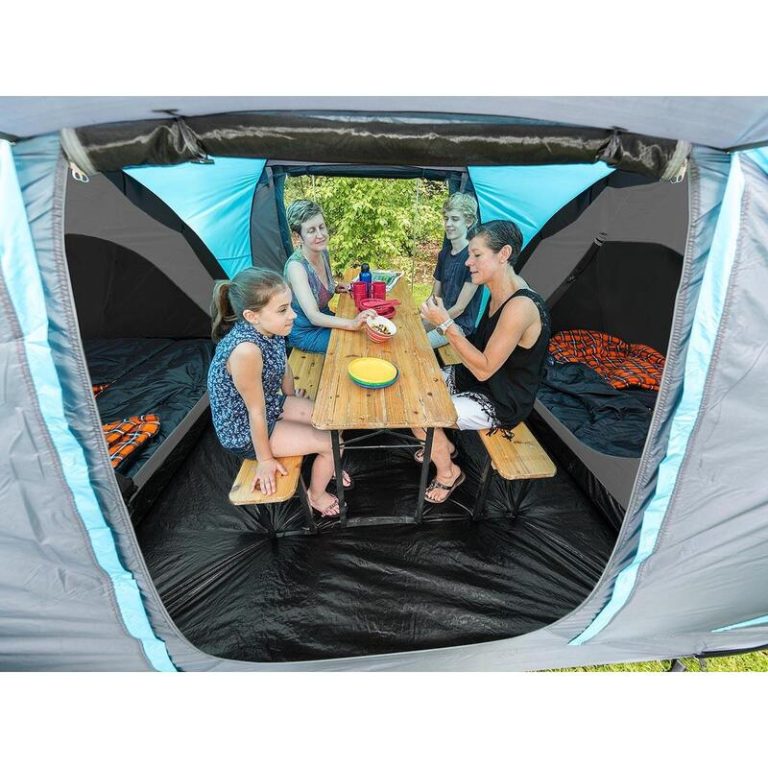 Robens Soldes -Robens Soldes tente dome hammerfest 4 sleeper protect sol cousu 4 pers 2 cabines noires 2 768x768 1